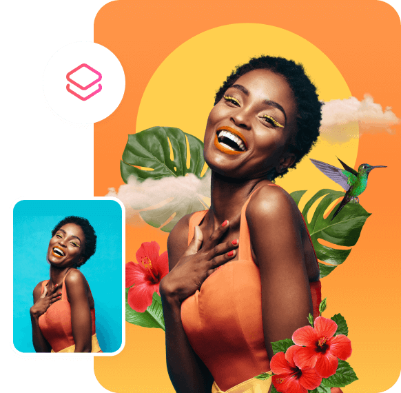 Photo and video templates in BeautyPlus editor